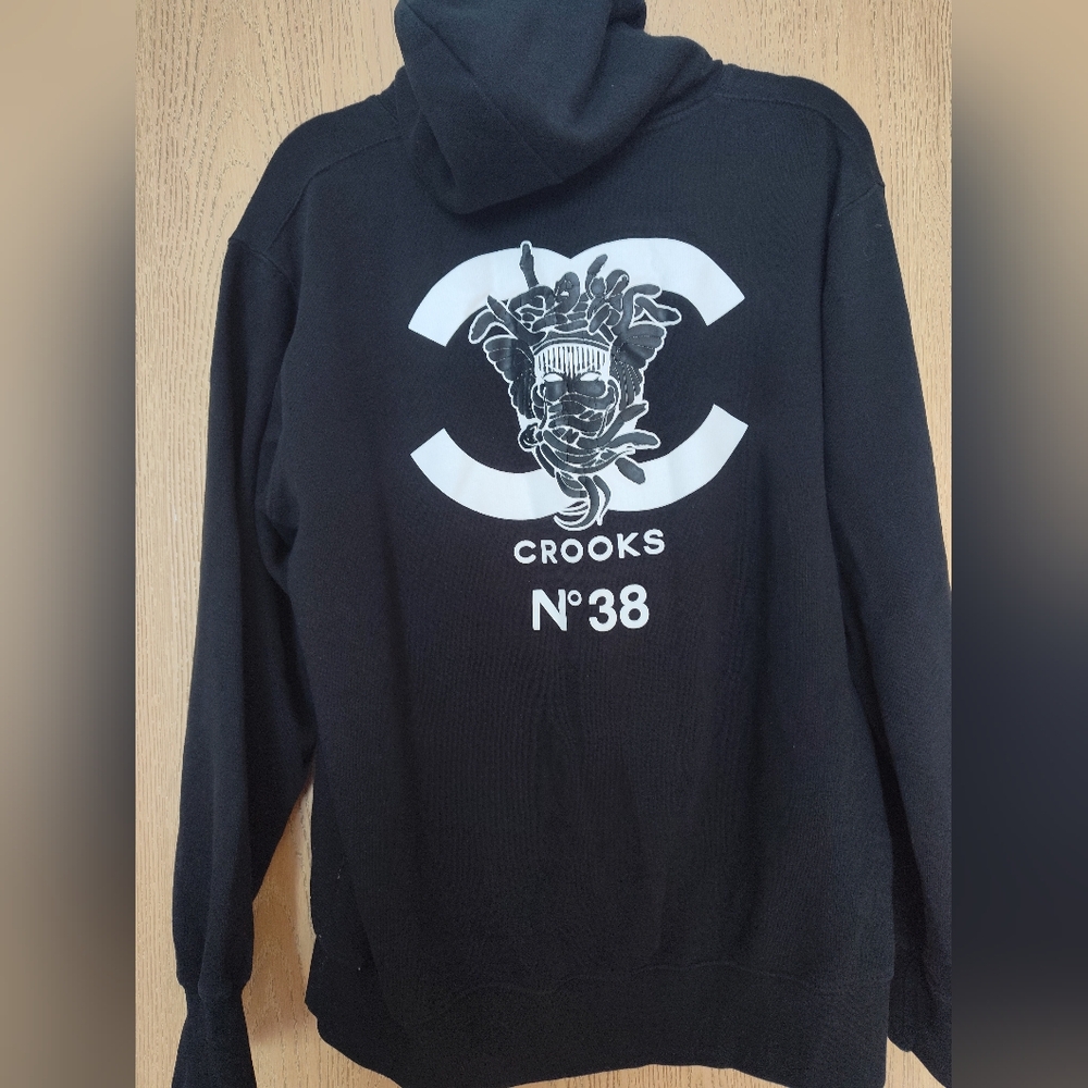 Crooks & Castles Black Graphic Sweatshirt